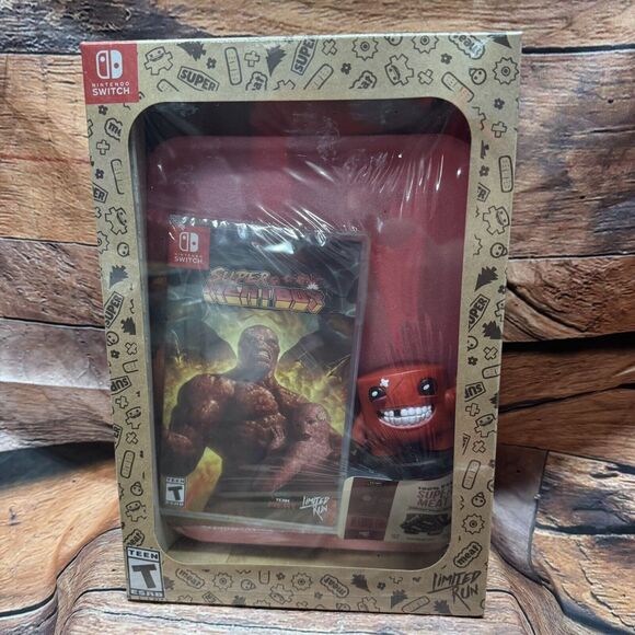 Super Meat Boy Collector's Edition Nintendo Switch Limited Run Games #028